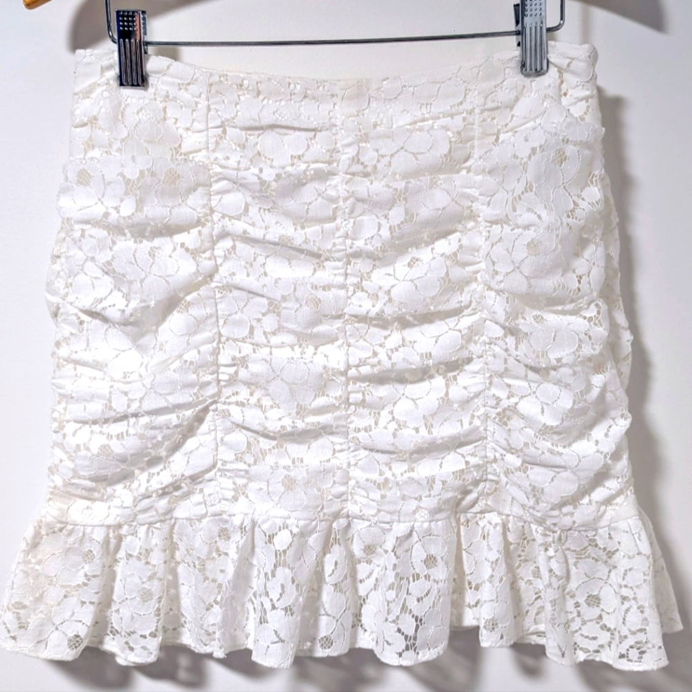 Flirty Boho Mini Skirt